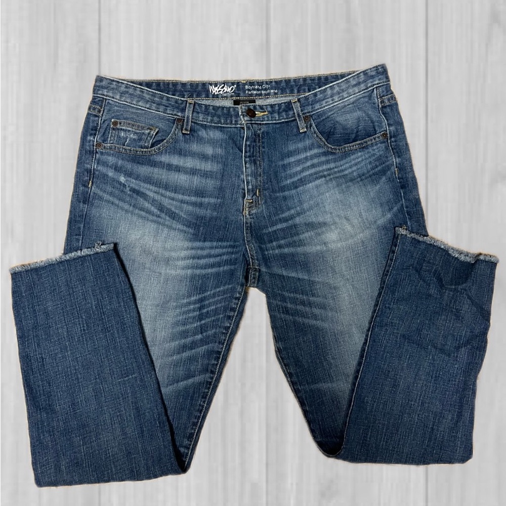 Mossimo Stretch Boyfriend Crop Jean